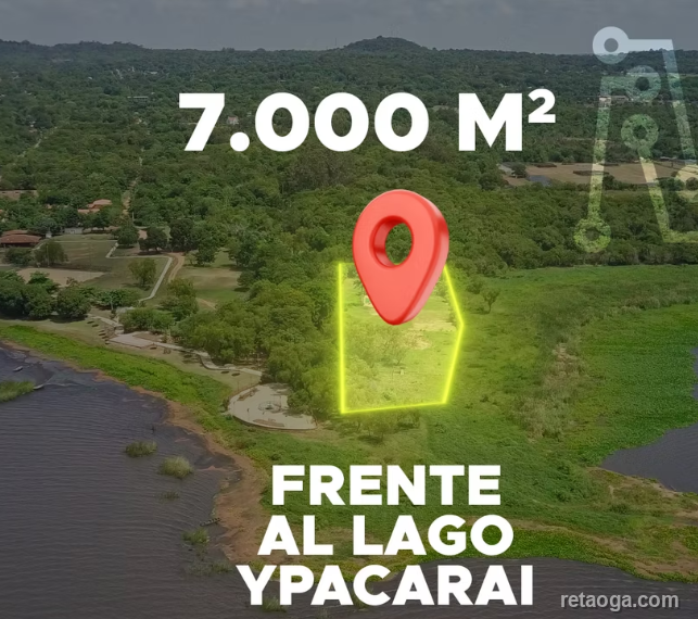Playa Privada en el Nuevo Corredor Turístico de Areguá, Frente al Lago Ypacaraí en Playa Municipal De Aregua.